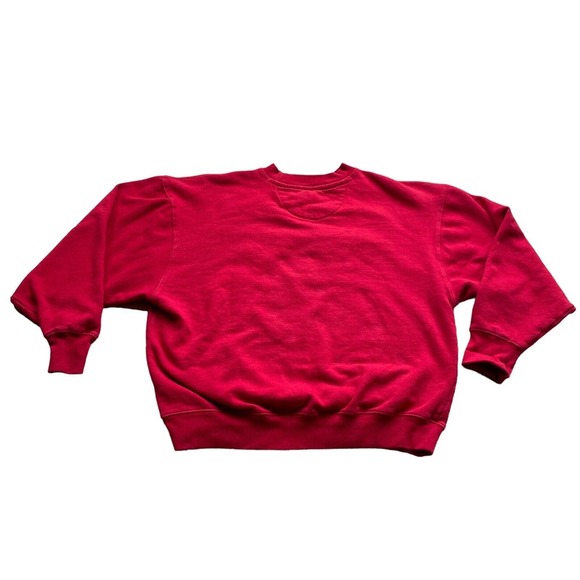 Varsity Classics Sweatshirt XL Crew Neck Wisconsin Badgers Red - Picture 4 of 4